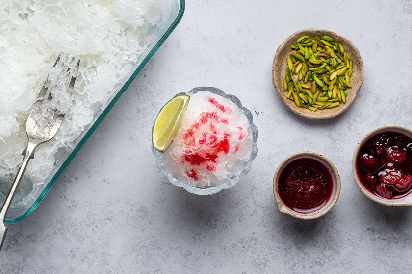 Shirazi Faloodeh: A Classic Persian Delight - step image